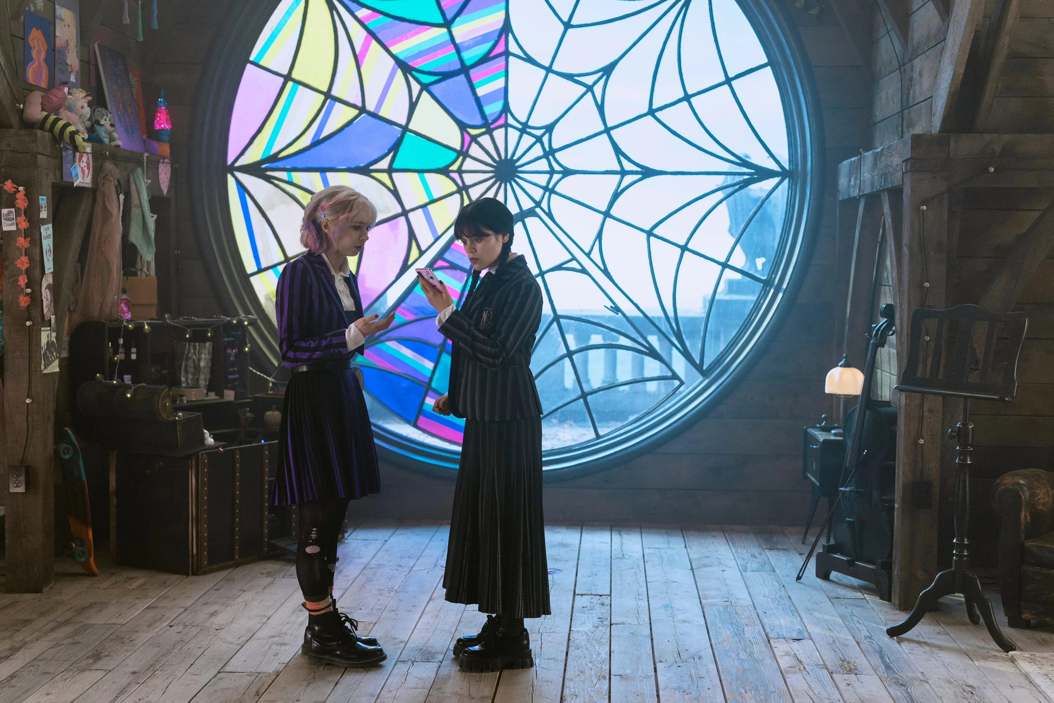 image_68baa7383b54d Inside the Scary Good Sets of Netflix’s ‘Wednesday’: Tim Burton and Mark Scruton’s Spooky Mastery