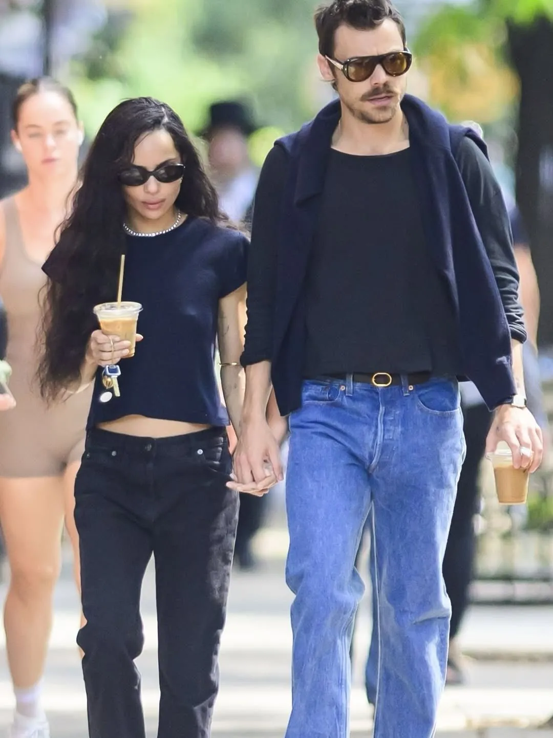 Harry Styles and Zoë Kravitz Spark Frenzy After Being Spotted Hand-in-Hand on the Streets of New York