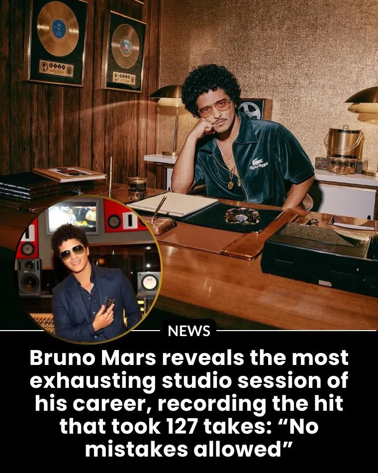 No one can believe it: How many times did Bruno Mars have to re-record his hit song ‘Uptown Funk’? Behind that story is a haunting past with a perfectionism that commands respect!