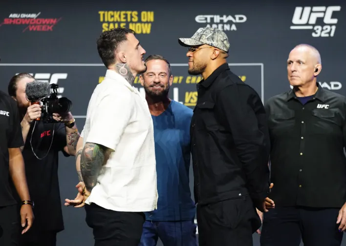 Ciryl Gane Drops a Chilling Hint About His Plan for Tom Aspinall’s Ground Game