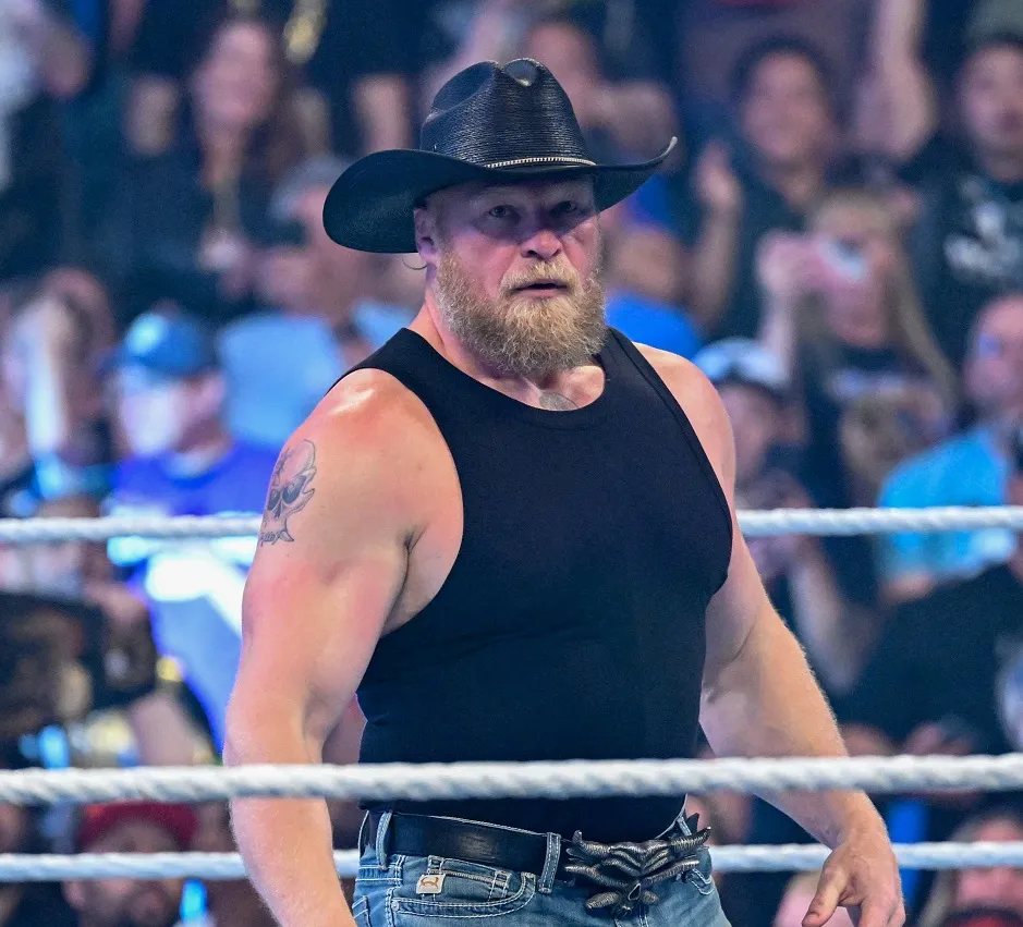 Chaos Erupts on WWE SmackDown as Brock Lesnar Unleashes a Double F5 on John Cena and Sami, Leaving Fans in Shock