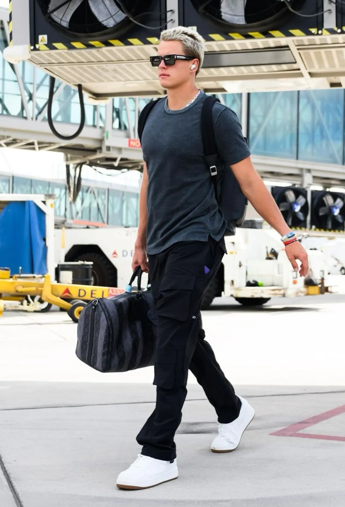 Joe Burrow Shows Up to Bengals Camp Looking Like Every Overworked 9-to-5er With Coffee in One Hand and Chaos in the Other