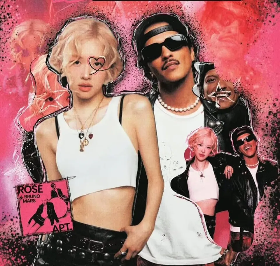 image_68be85ba8a22b The song "APT" won a big award at the MTV Video Music Awards - Rose accepted the award and the biggest surprise was her speech about Bruno Mars.