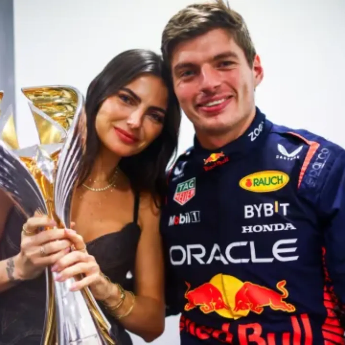 No one expected what Max Verstappen's 3-month-old daughter just said in the garage