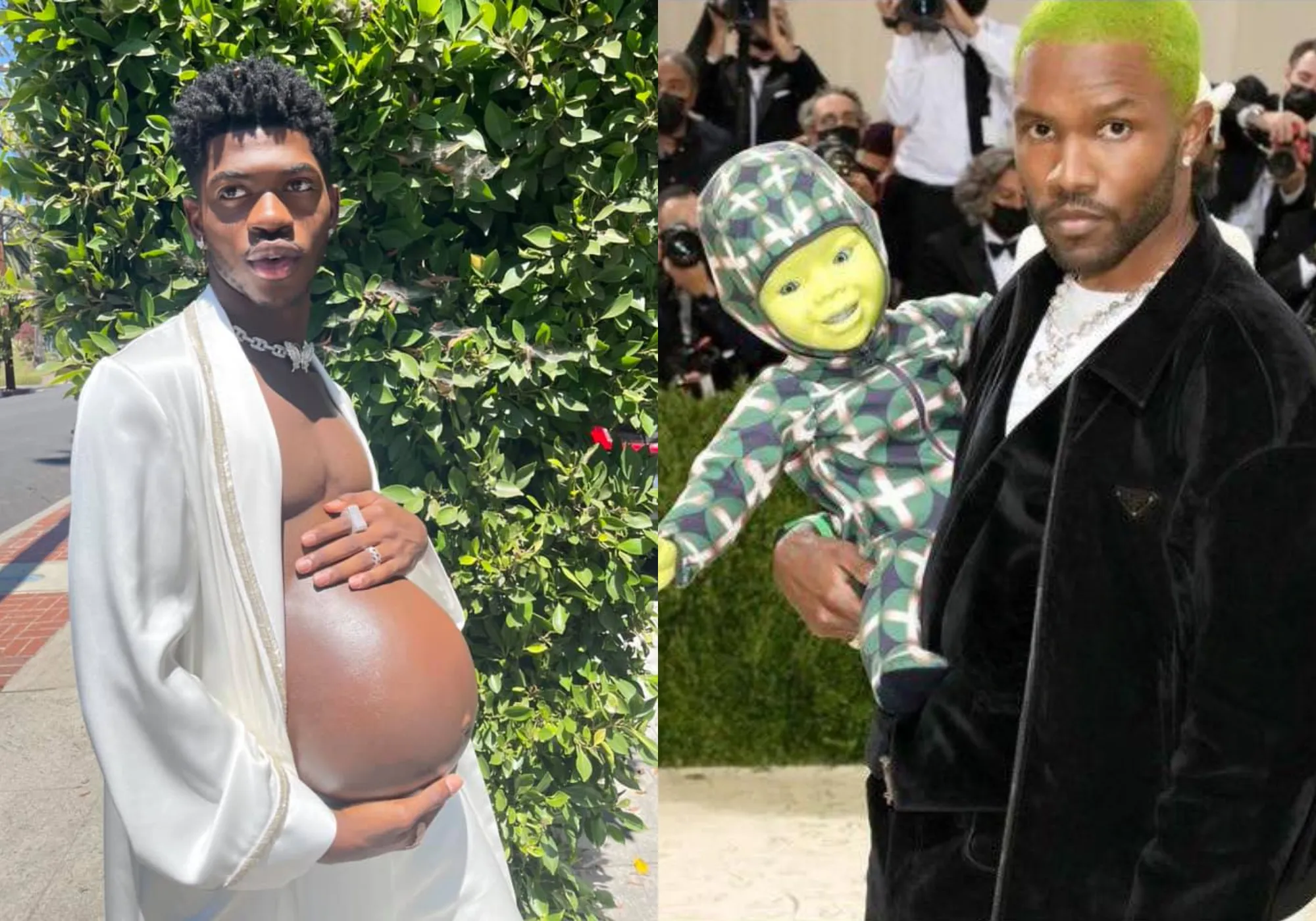 Shocking Secret: Lil Nas X “Pregnant” With Frank Ocean’s Child Stuns Fans on the Red Carpet