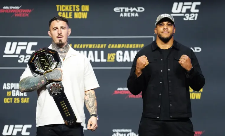 Tom Aspinall Drops Bombshell Hinting at Early Finish Against Gane