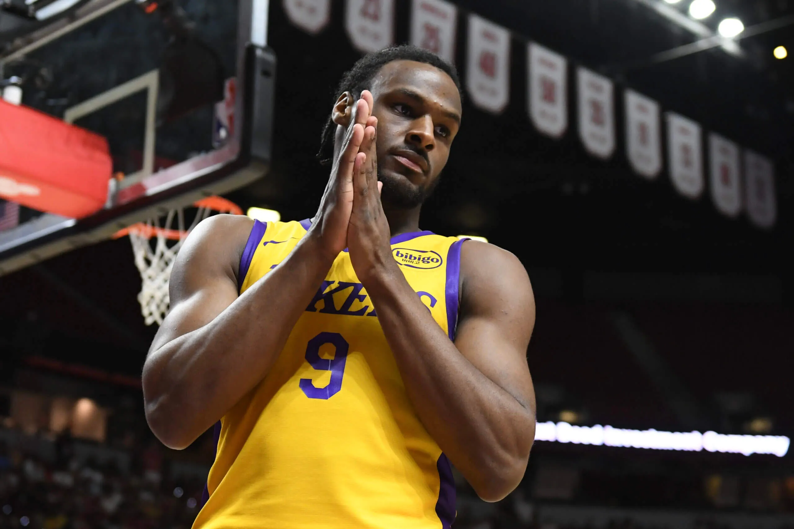 image_68bf9947e0990 Never stop trying: Bronny James is still fighting despite the heart disease that almost took his life still smoldering