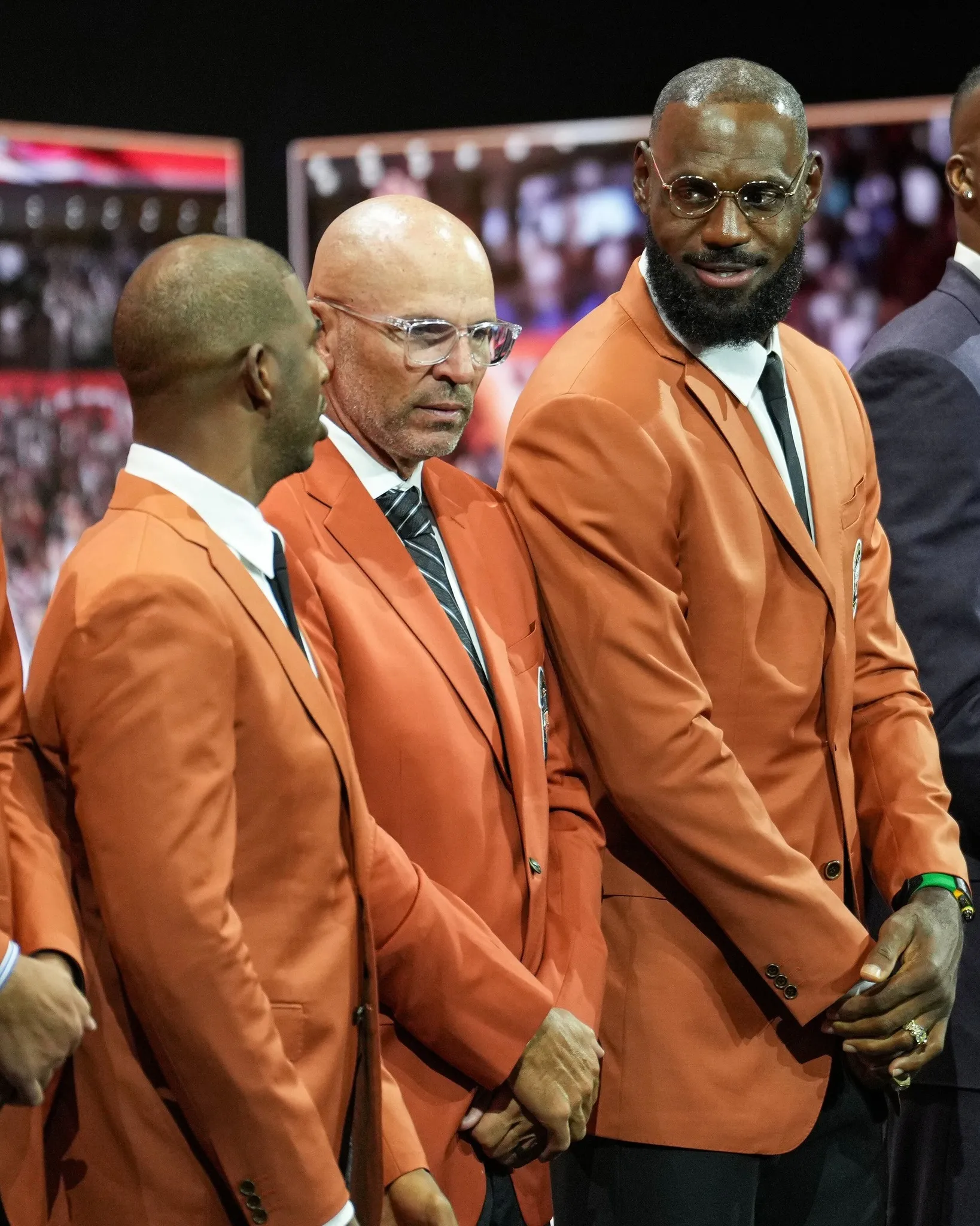 LeBron James and Chris Paul were inducted into the Hall of Fame with the 2008 Redeem Team, while their former teammates are still active on the court!