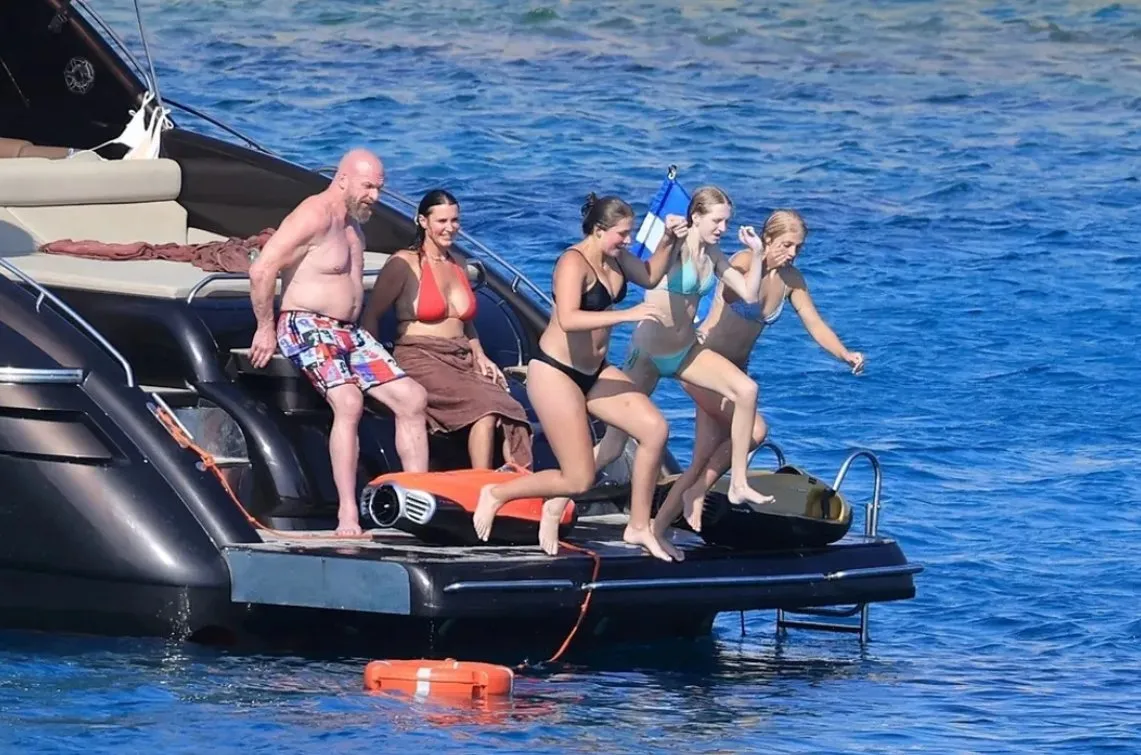 image_68bff23d50210 Beyond the Ring: Triple H & Stephanie McMahon Melt Hearts in Rare Family Moment With Their Daughters