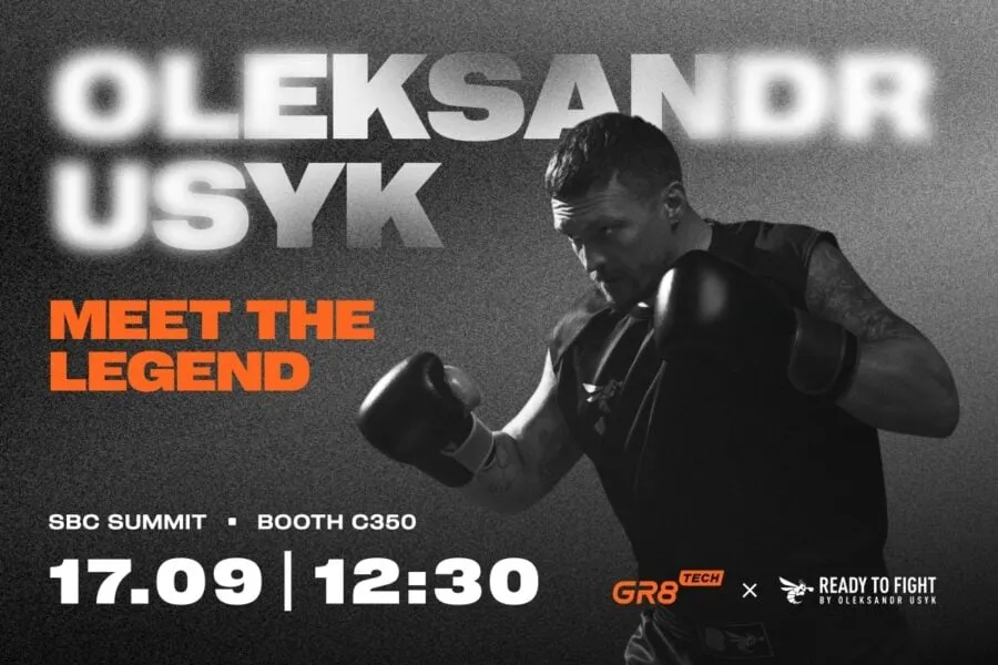 Heavyweight Champ Activated: Oleksandr Usyk Joins GR8 Tech at SBC Summit 2025