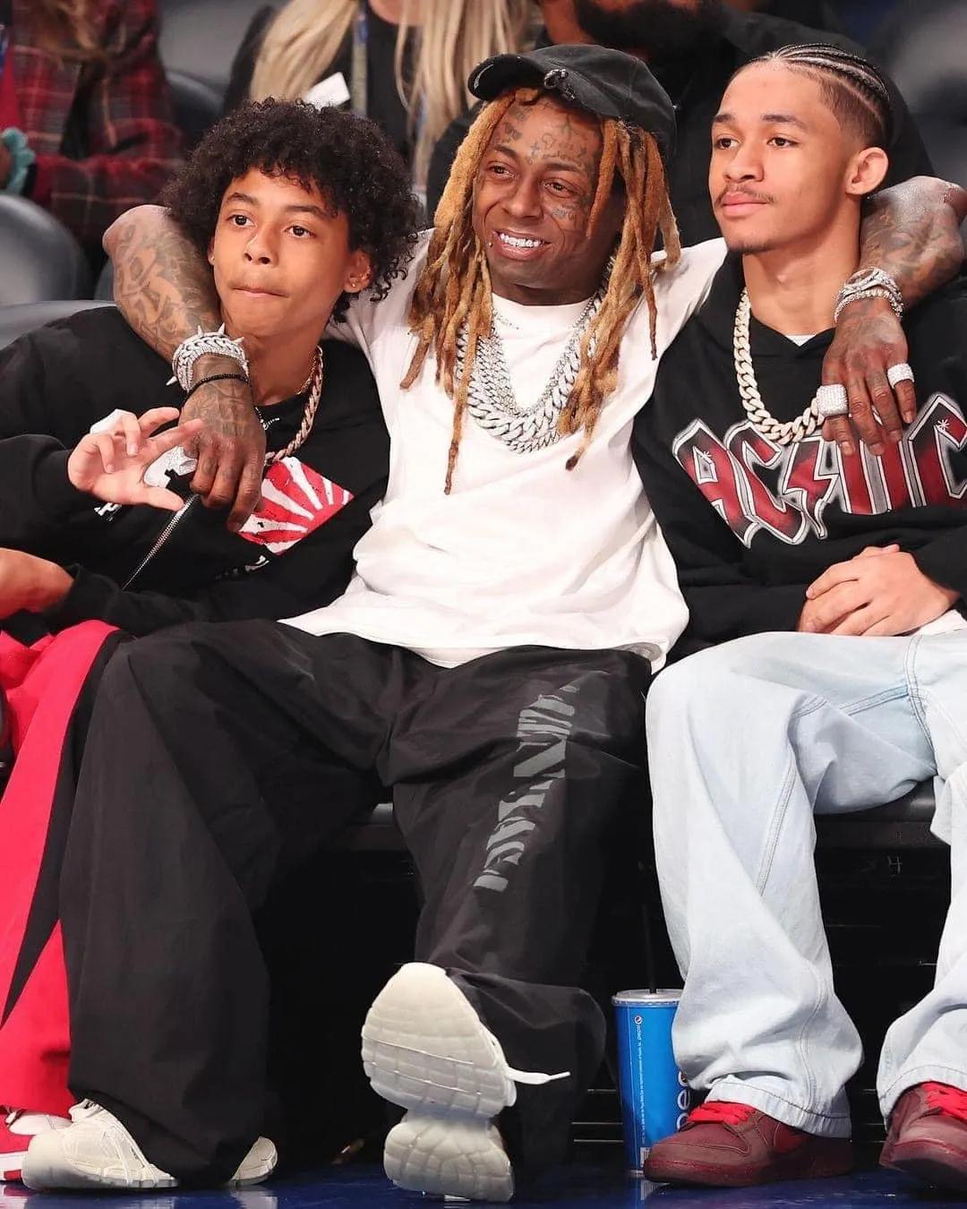 Rare Photo of Lil Wayne With His Sons Goes Viral – But Is Kameron Carter the ‘Chosen Heir’ Getting All the Attention?