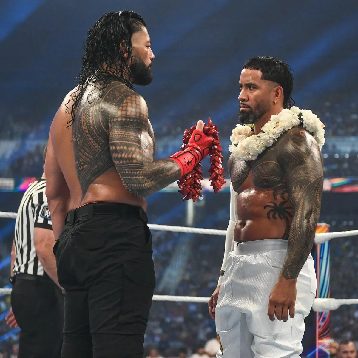 image_68c143b8ee461 Roman Reigns Sees the Usos Divided as Jey Hunts the World Title Again While Jimmy Clings to Family Loyalty