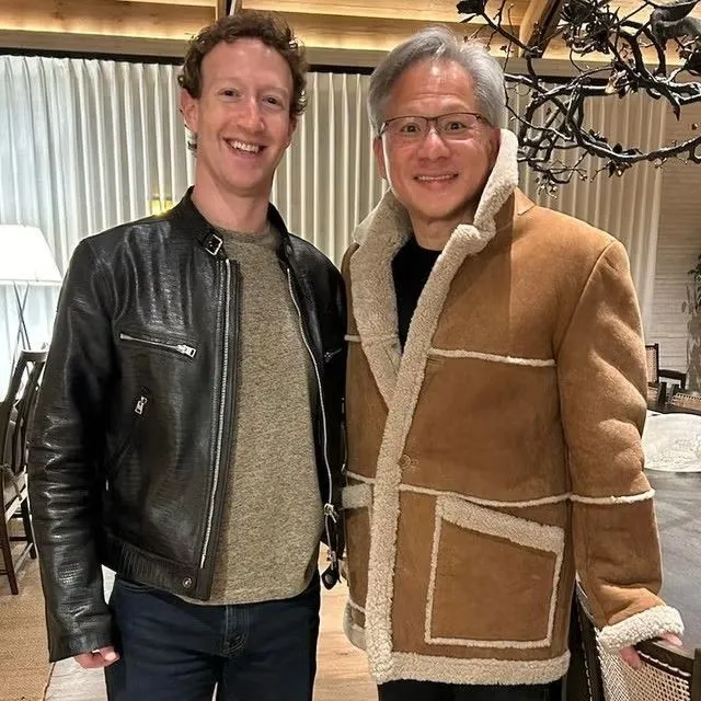 image_68c252e6d0f28 Mark Zuckerberg Shows Off in Jensen’s Leather Jacket, Fans Cheer: “Finally Looks Cool”
