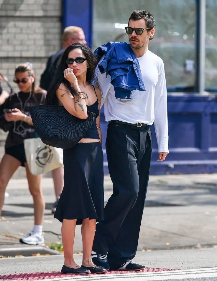image_68c26760c8168 Harry Styles Steps Into the Family Circle as Zoë Kravitz Brings Him to Meet Lenny