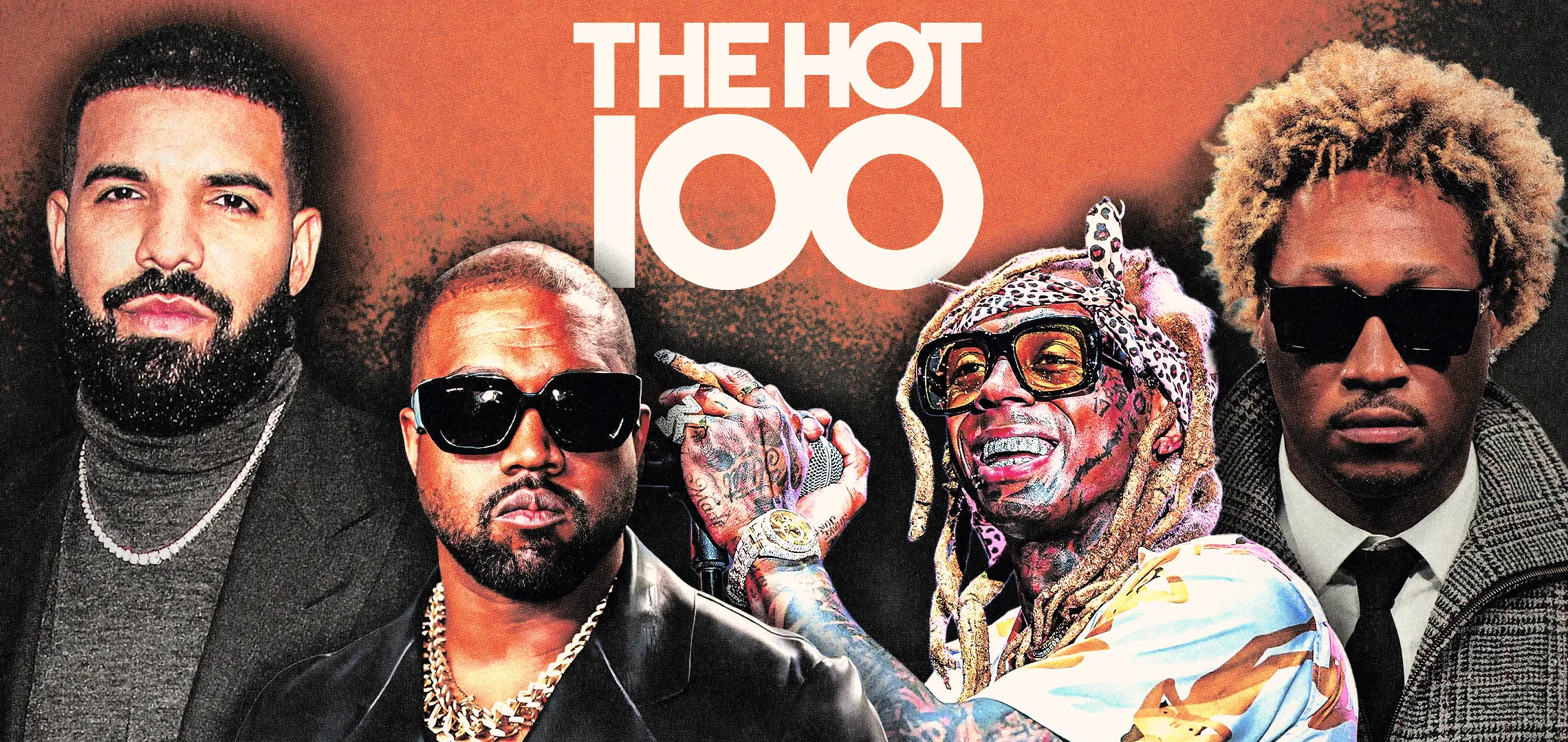 Rappers Who Spent the Most Weeks on the Billboard Hot 100