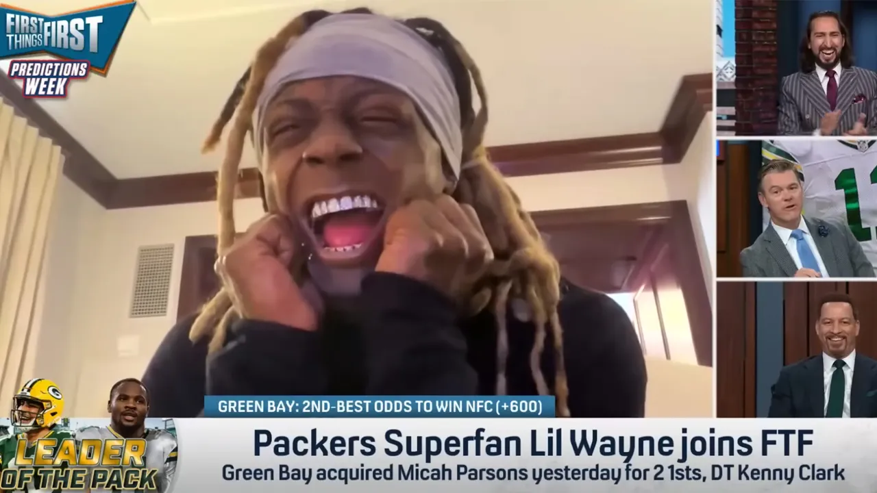 Lil Wayne Reacts to Micah Parsons Trade on “First Things First”