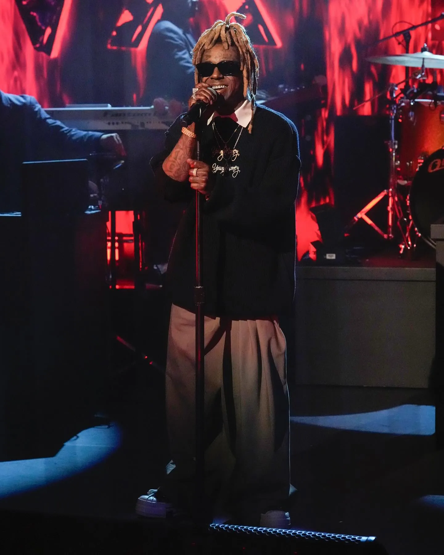 Lil Wayne Ignites the Stage as NBA Legend Shawn Kemp Parties Hours Before Home Detention Begins