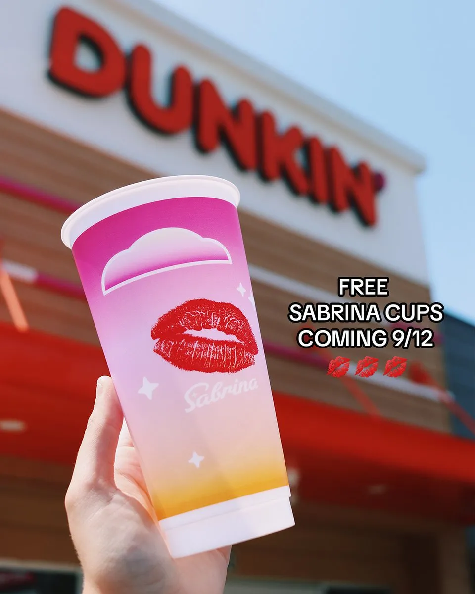 image_68c4e8e8e9d2d Get Your Sabrina Carpenter Reusable Cup from Dunkin’ – Here’s How and When