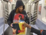 Cardi B Goes Around Selling Her New Album CDs in a Subway Station 1 Cardi B Goes Around Selling Her New Album CDs in a Subway Station