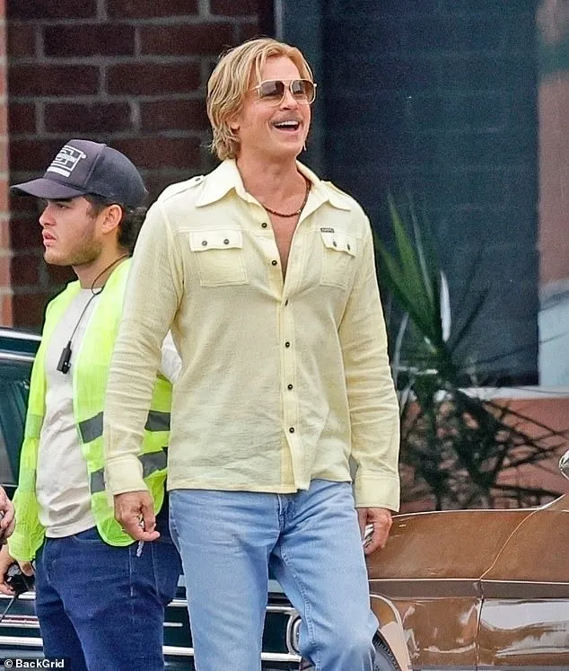 image_68c776e4b485d Fans Can’t Stop Talking About How Fresh and Relaxed Brad Pitt Looked on Set