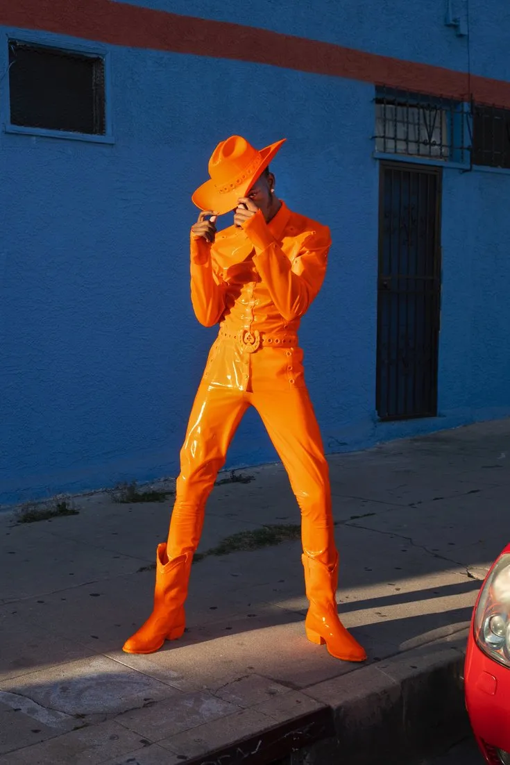image_68c7b07f1ab7f Lil Nas X Rocked a Dazzling Rainbow-Colored Outfit, Turning Heads with His Bold Fashion Choice