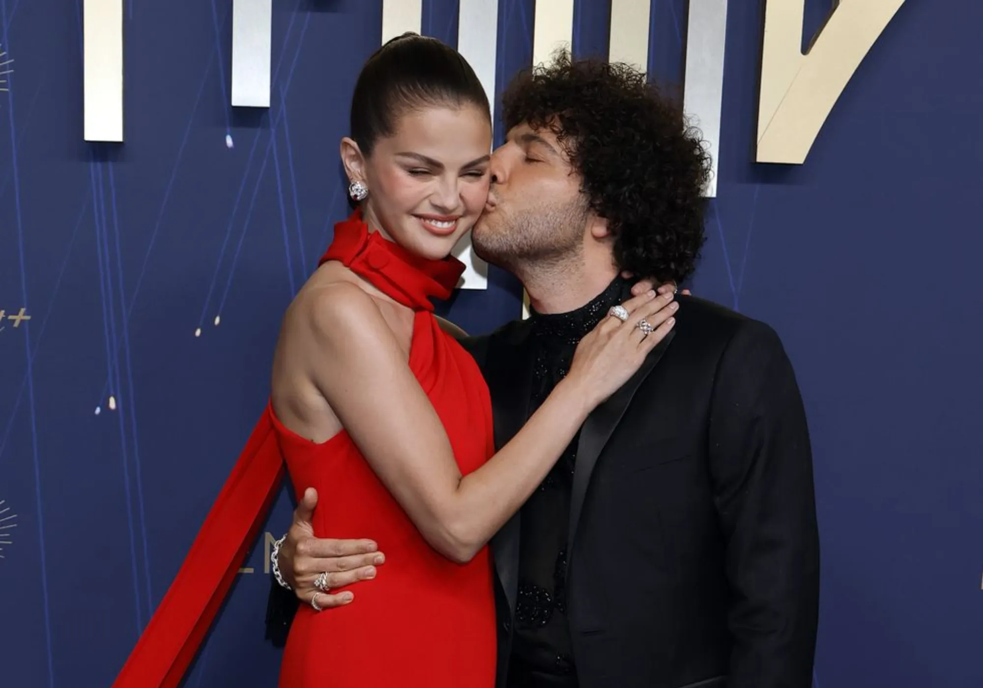 Selena Gomez and Benny Blanco Were All Over Each Other on the 2025 Emmys Red Carpet