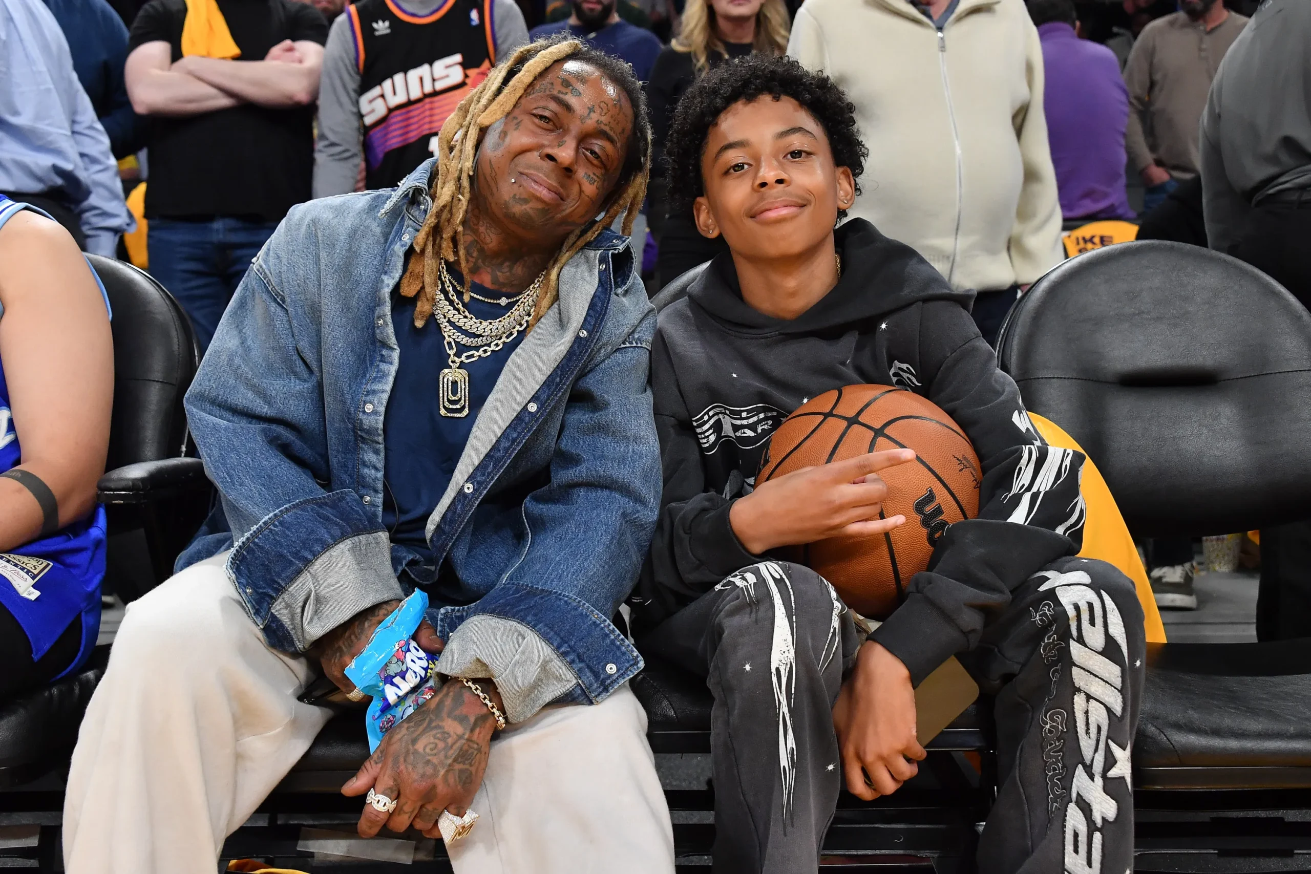 Lil Wayne Hits The Stage At Son Kameron’s 16th Birthday Bash