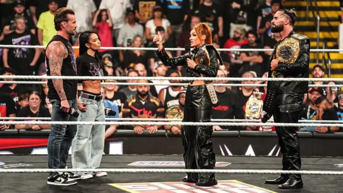 image_68c91e0a9e37c The Match Was Intense, But No One Expected This — AJ Lee Slaps Seth Rollins and Chaos Ensues!