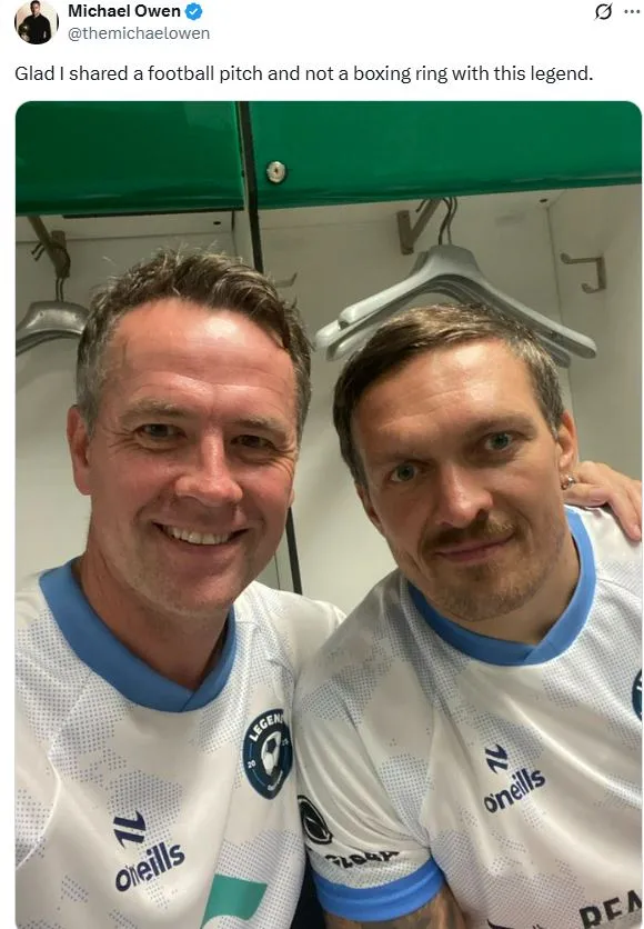 image_68ca0f8a25fdd Usyk Sparks Outrage With Football Appearance While Nursing Injury That Delayed Parker Fight