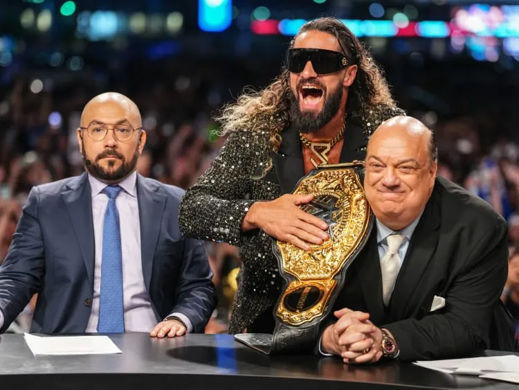 Stephen A. Smith Tried to Flex His ESPN Power – But Seth Rollins and Paul Heyman Just Humiliated Him on Live TV!