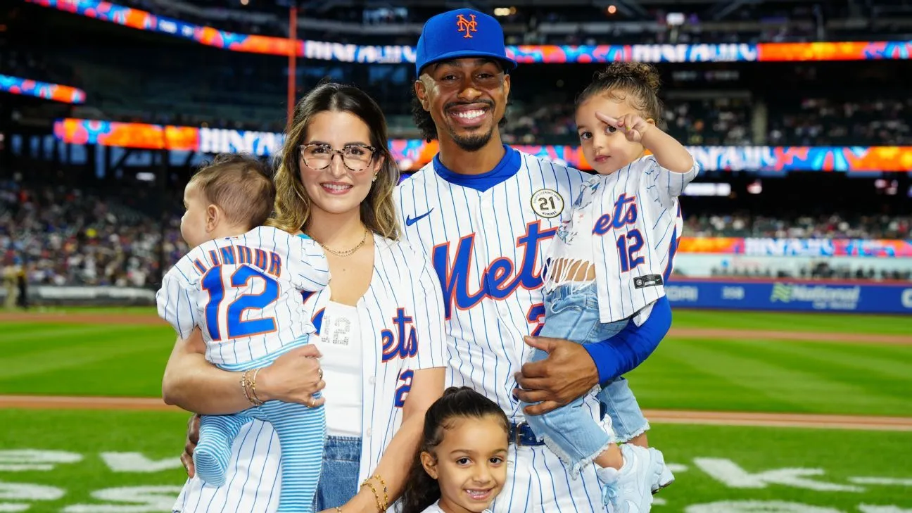 Emotional Moment: Francisco Lindor Watches Wife Katia Perform the National Anthem at Citi Field with Their Family by His Side