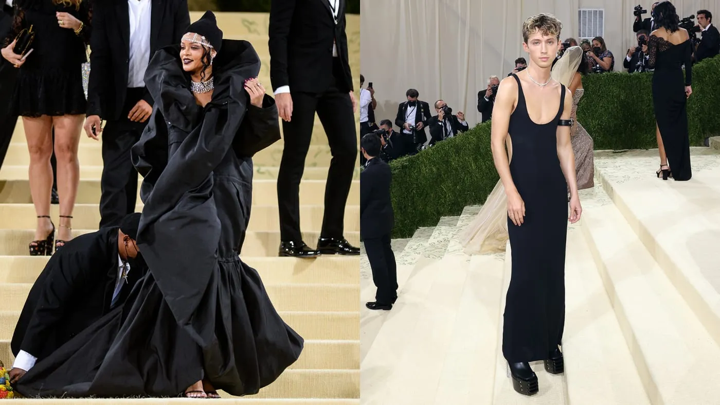 The truth behind Troye Sivan’s viral photo of peeing at the Met Gala 2021