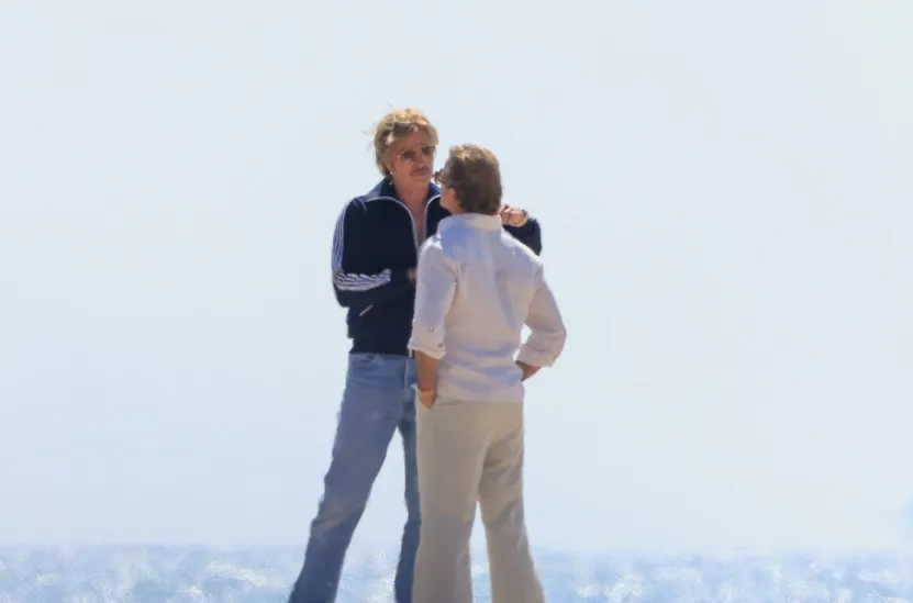 What Are Brad Pitt and Scott Caan Shooting on the Beach for Cliff Booth’s Next Chapter?