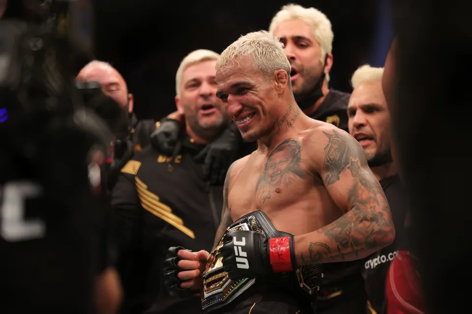 image_68ccc8f20c569 Public humiliation? Charles Oliveira bluntly points out that Ilia Topuria is not skilled enough to face him.