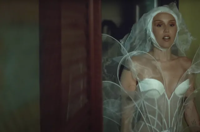 image_68d107915197d No Pants, No Problem: Miley Cyrus Wows in Sculptural Sheer Corset