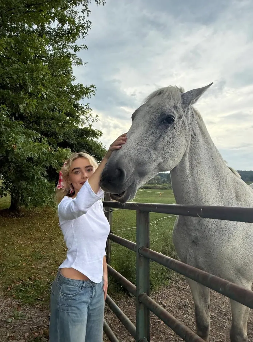 image_68d25d982429b Sabrina Carpenter Channels Her Inner Cowgirl in Stylish New Posts