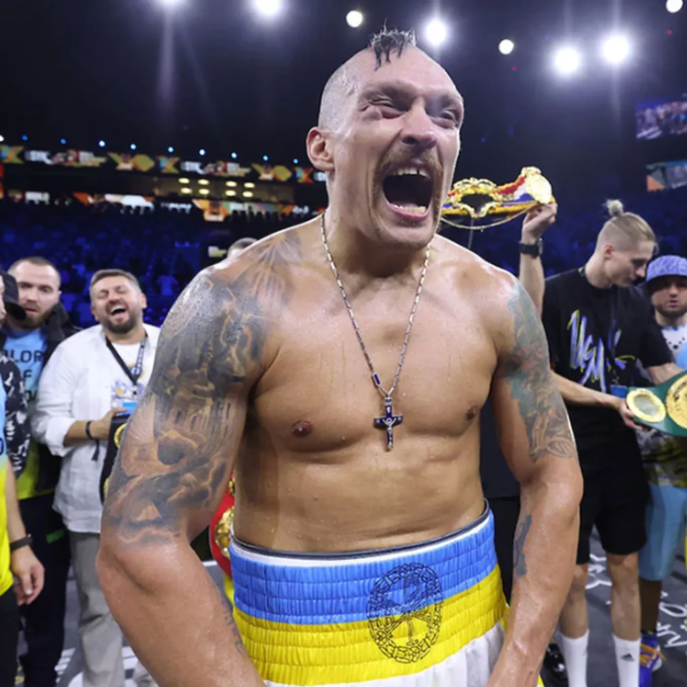 Jake Paul was mentioned by Usyk and fans are debating whether it was a warning or a challenge