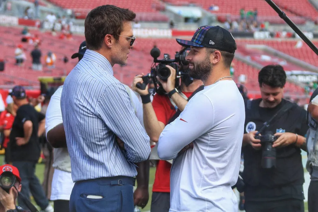 NFL Civil War: Fans Clash Over Tom Brady’s ‘Disgraceful’ Mayfield Take 21 NFL Civil War: Fans Clash Over Tom Brady’s ‘Disgraceful’ Mayfield Take