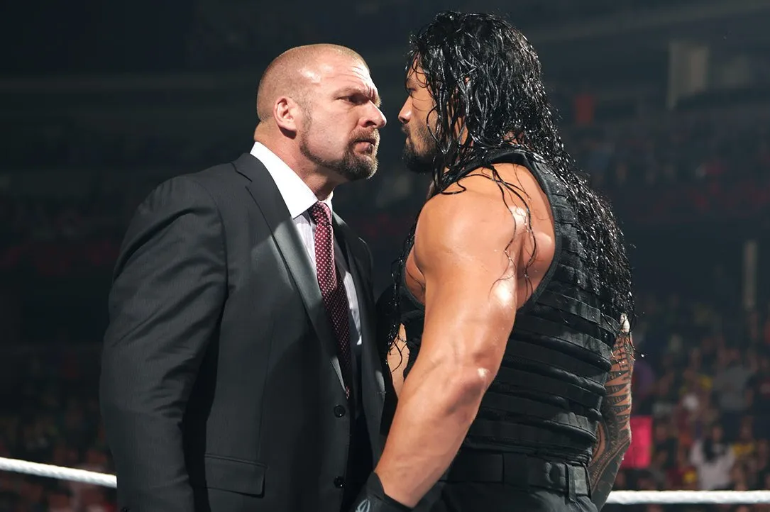 image_68df5d94c4a84 WWE in Turmoil? Fans Question If Triple H Is Sabotaging Roman Reign Spot At The Top