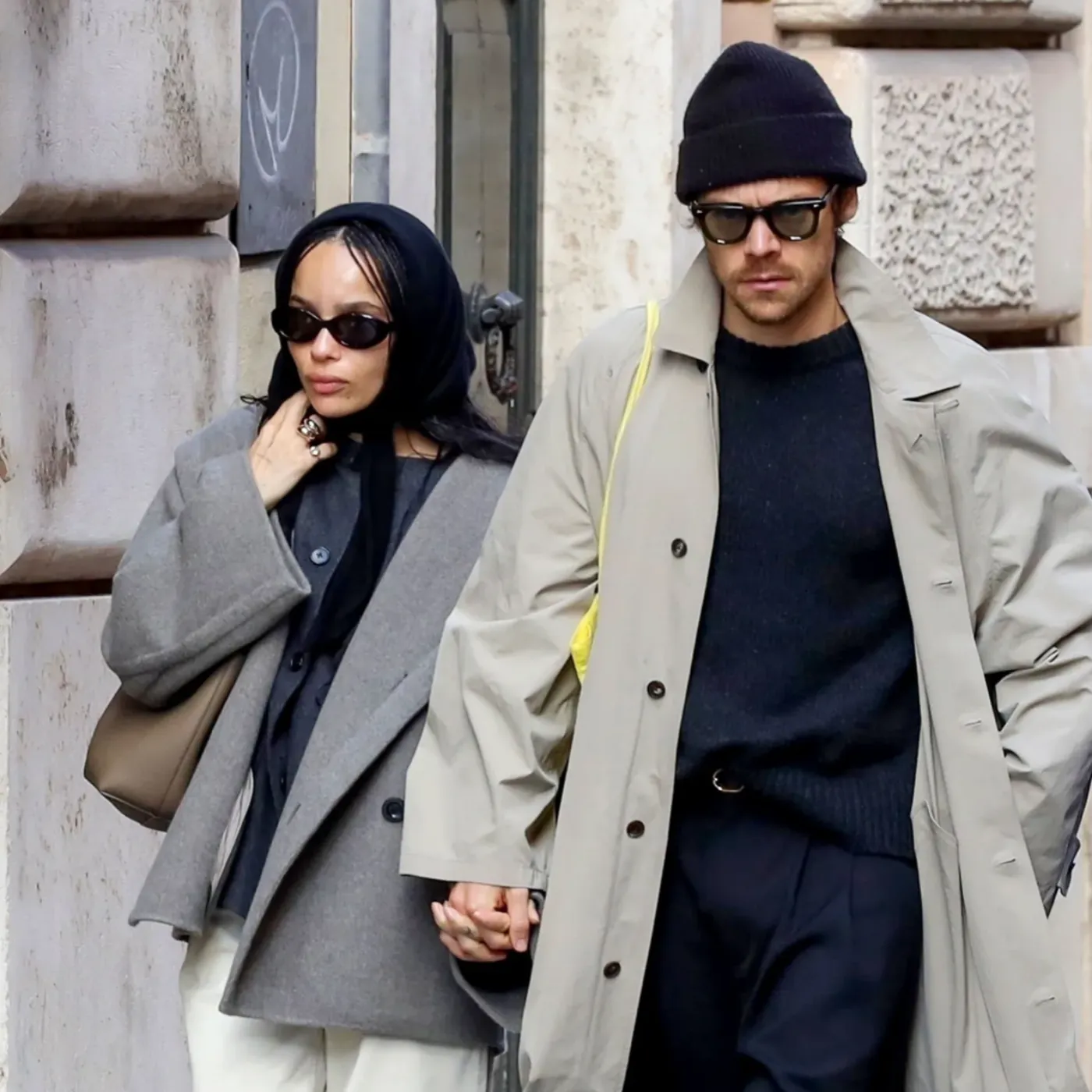 Harry Styles is rumored to be engaged to Zoë Kravitz after a shocking moment where she was spotted with a strange ring