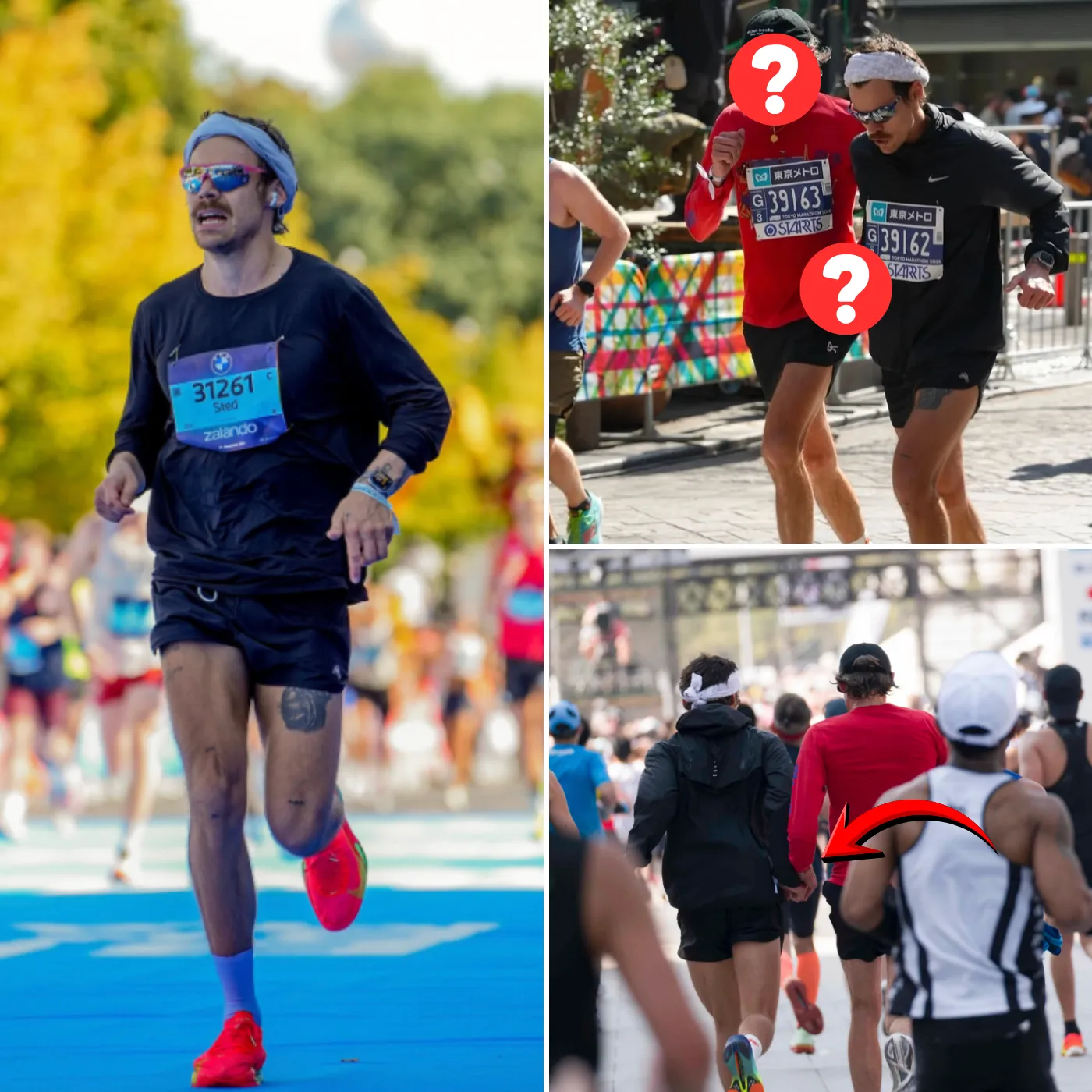 Harry Styles is spotted by fans holding hands with a so-called ‘secret lover,’ prompting accusations that his team is covering up a double life