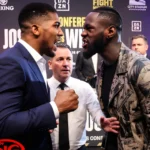 Deontay Wilder shocks with his vow to “stand over Anthony Joshua’s corpse,” AJ’s terrifying silence sends shivers down the spines of experts