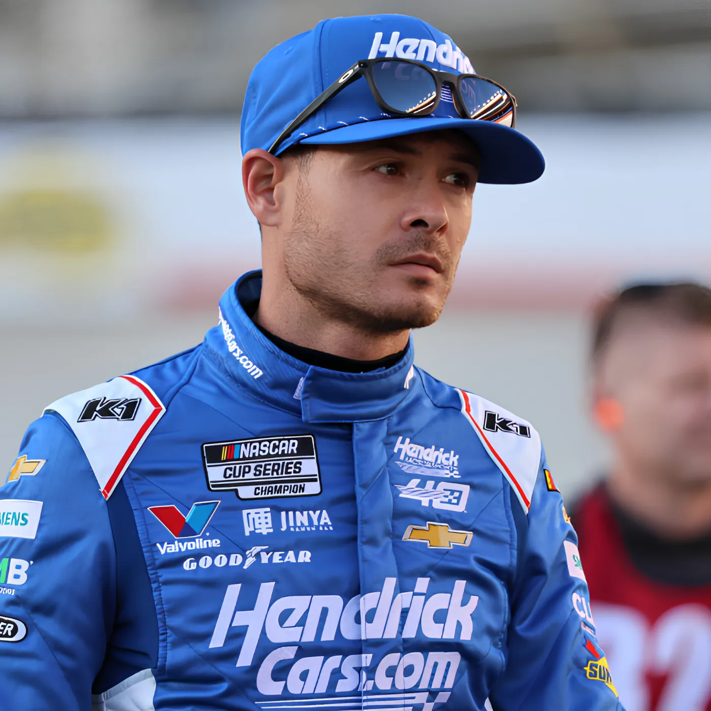 image_6a212852e001c "HE CHEATED TO WIN THAT..." — Kyle Larson unexpectedly attacked Shane van Gisbergen's victory at Go Bowling at The Glen